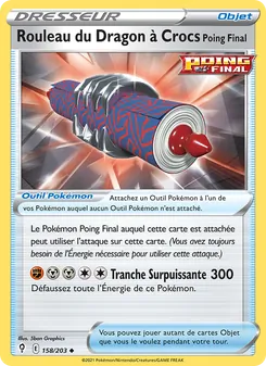 Rouleau du Dragon à Crocs Poing Final 158/203 — Evolving Skies