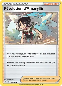 Résolution d'Amaryllis 164/203 — Evolving Skies