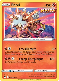Entei 19/203 — Evolving Skies