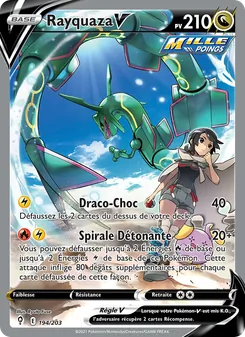 Rayquaza V 194/203 — Evolving Skies
