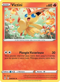 Victini 20/203 — Evolving Skies
