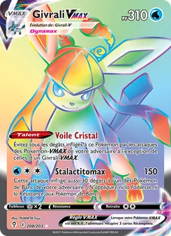 Givrali VMAX 208/203 — Evolving Skies