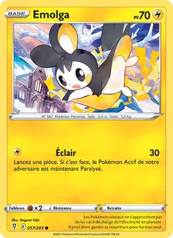 Emolga 57/203 — Evolving Skies