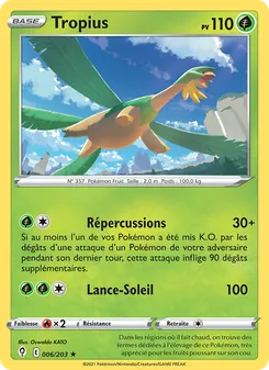 Tropius 6/203 — Evolving Skies