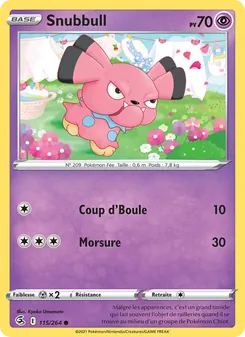 Snubbull 115/264 — Fusion Strike