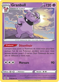 Granbull 116/264 — Fusion Strike