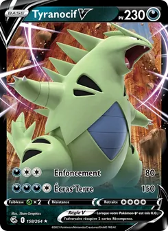 Tyranocif V 158/264 — Fusion Strike