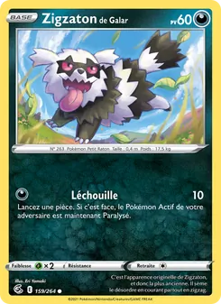 Zigzaton de Galar 159/264 — Fusion Strike