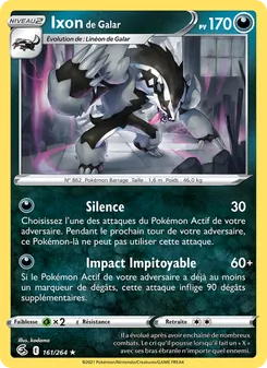 Ixon de Galar 161/264 — Fusion Strike