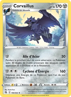 Corvaillus 190/264 — Fusion Strike