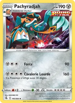 Pachyradjah 192/264 — Fusion Strike