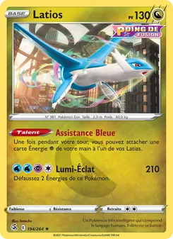 Latios 194/264 — Fusion Strike
