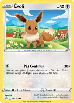 Évoli 205/264 — Fusion Strike