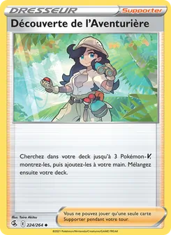 Découverte de l'Aventurière 224/264 — Fusion Strike