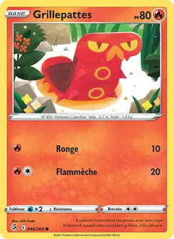 Grillepattes 46/264 — Fusion Strike