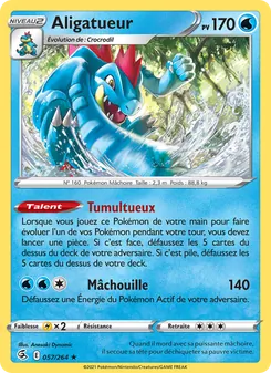 Aligatueur 57/264 — Fusion Strike