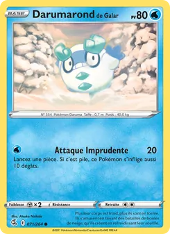 Darumarond de Galar 71/264 — Fusion Strike
