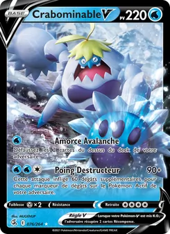 Crabominable V 76/264 — Fusion Strike