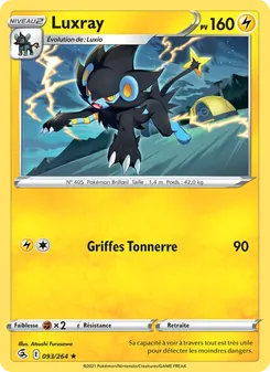 Luxray 93/264 — Fusion Strike