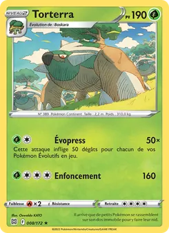 Torterra 008/172 — Brilliant Stars / Brilliant Stars Trainer Gallery