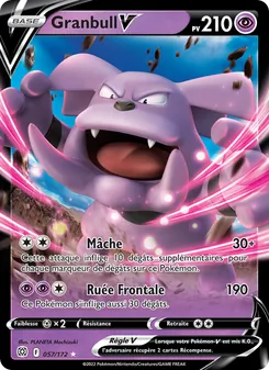 Granbull V 057/172 — Brilliant Stars / Brilliant Stars Trainer Gallery