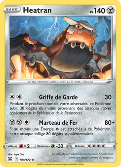 Heatran 100/172 — Brilliant Stars / Brilliant Stars Trainer Gallery