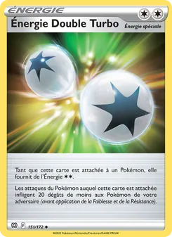 Énergie Double Turbo 151/172 — Brilliant Stars / Brilliant Stars Trainer Gallery