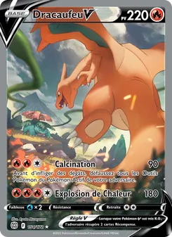 Dracaufeu V 154/172 — Brilliant Stars / Brilliant Stars Trainer Gallery