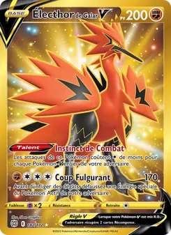 Électhor de Galar V 182/172 — Brilliant Stars / Brilliant Stars Trainer Gallery