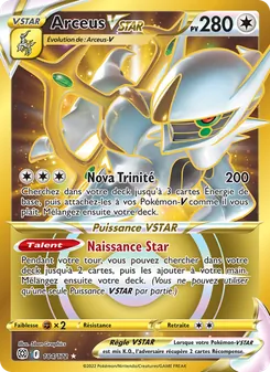 Arceus VSTAR 184/172 — Brilliant Stars / Brilliant Stars Trainer Gallery