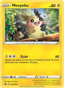 Morpeko SWSH012 — SWSH Black Star Promos