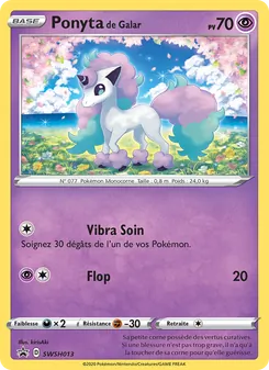 Ponyta de Galar SWSH013 — SWSH Black Star Promos