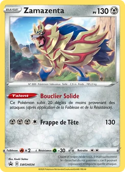 Zamazenta SWSH034 — SWSH Black Star Promos