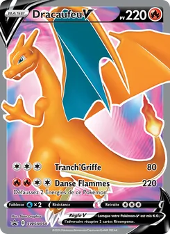 Dracaufeu V SWSH050 — SWSH Black Star Promos