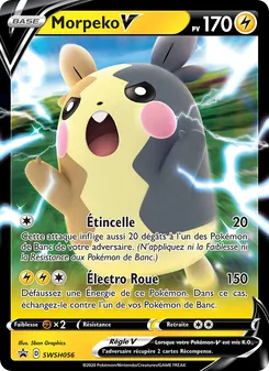 Morpeko V SWSH056 — SWSH Black Star Promos
