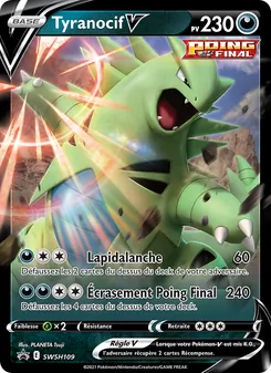 Tyranocif V SWSH109 — SWSH Black Star Promos