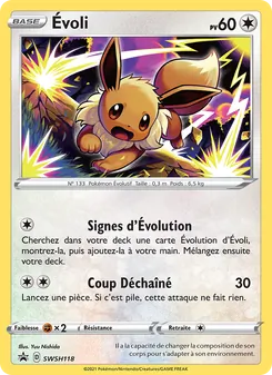 Évoli SWSH118 — SWSH Black Star Promos