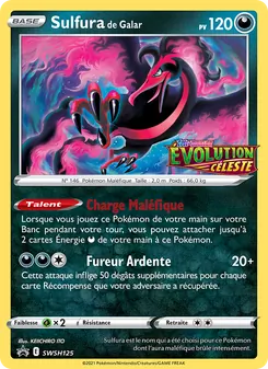 Sulfura de Galar SWSH125 — SWSH Black Star Promos