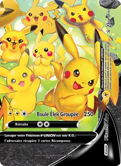 Pikachu V-UNION SWSH142 — SWSH Black Star Promos
