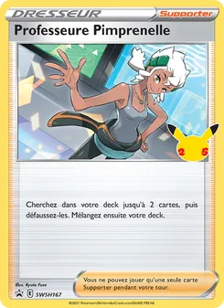 Professeure Pimprenelle SWSH167 — Black Bolt / SVP Black Star Promos / SWSH Black Star Promos
