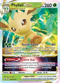 Phyllali VSTAR SWSH195 — SWSH Black Star Promos