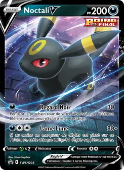 Noctali V SWSH203 — SWSH Black Star Promos