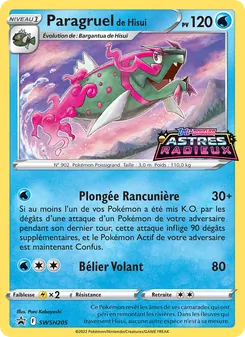 Paragruel de Hisui SWSH205 — SWSH Black Star Promos