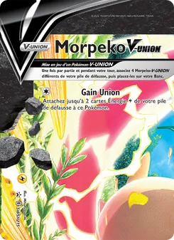 Morpeko V-UNION SWSH215 — SWSH Black Star Promos
