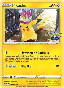 Pikachu SWSH234 — SWSH Black Star Promos