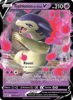 Typhlosion de Hisui V SWSH237 — SWSH Black Star Promos