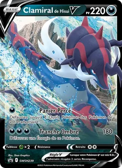 Clamiral de Hisui V SWSH239 — SWSH Black Star Promos