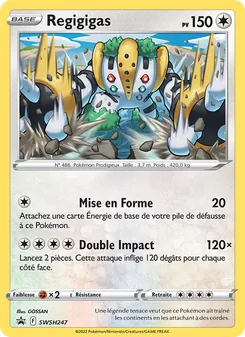 Regigigas SWSH247 — SWSH Black Star Promos
