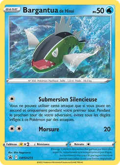 Bargantua de Hisui SWSH273 — SWSH Black Star Promos
