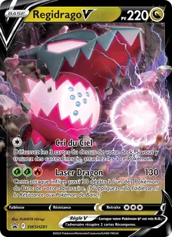 Regidrago V SWSH281 — SWSH Black Star Promos